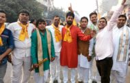 अग्रवाल कॉलोनी से निकाली गई गोवर्धन परिक्रमा