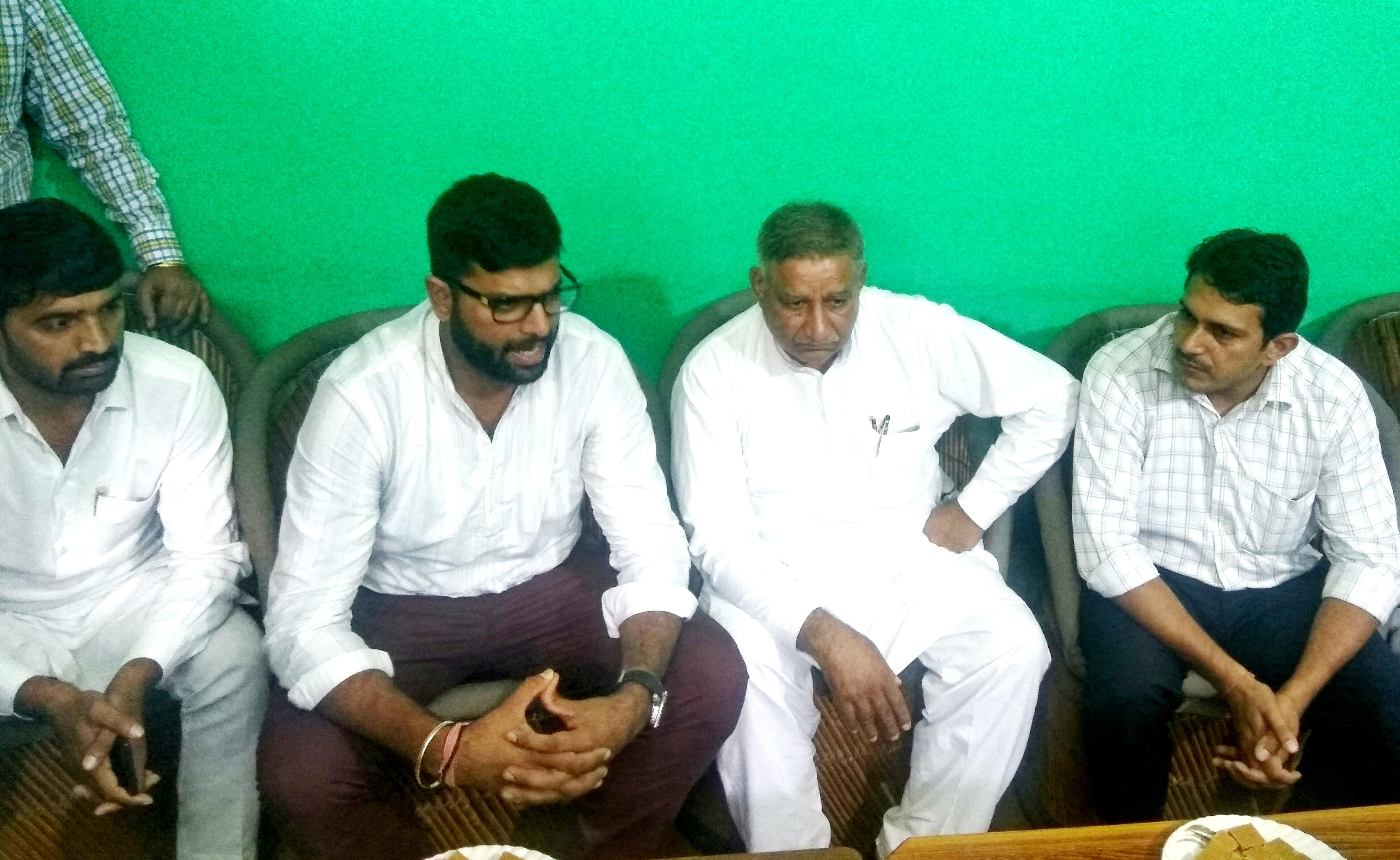 इनेलो की सरकार बनने पर प्रदेश के हर घर को मिलेगा रोजगार : दिग्विजय चौटाला