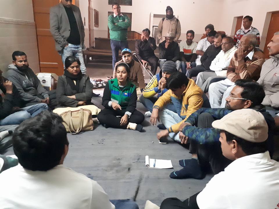 पॉलिथीन बंद करने को लेकर क्लीन एंड ग्रीन एसोसिएशन ने छोटूराम धर्मशाला में की बैठक