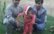 बेटी के जन्मदिन पर पेड़ लगाकर समाज में दिया पर्यावरण स्वच्छता का संदेश,   पेड़ और बेटी दोनों जीने का आधार --आशीष गोयल