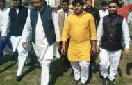 दीपक देशवाल समर्थकों के साथ बावल की अधिकार रैली में पहुंचे