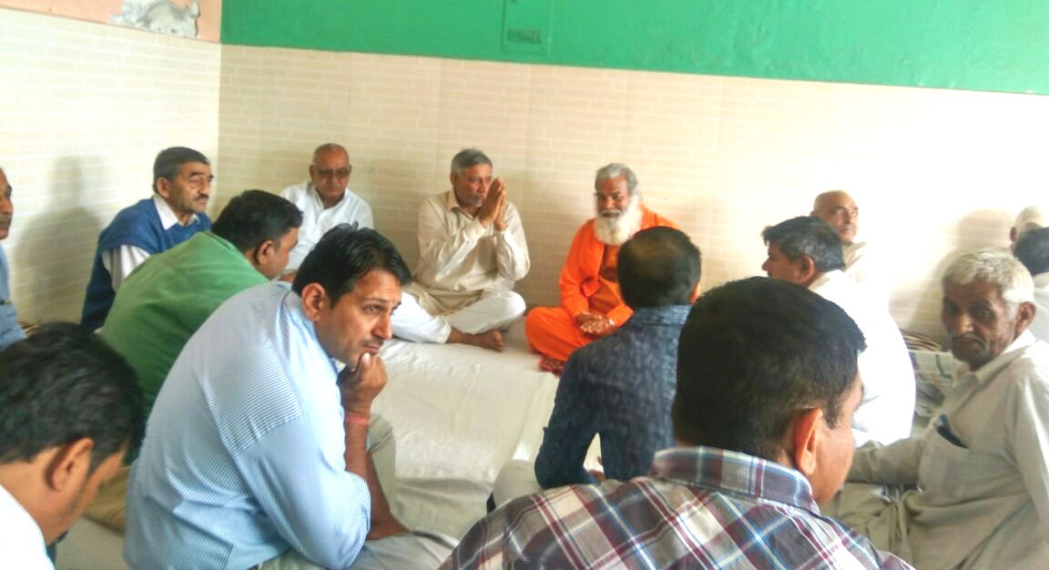 लोगों ने दी स्व. रणधीर राठी को श्रद्धाजंलि * 11 मार्च को सुबह 9 बजे रस्म तेरहवीं हवन यज्ञ कराया जाएगा
