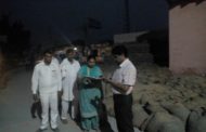 उठान प्रक्रिया में तेजी लाने के आदेश : एसडीएम  - एसडीएम जगनिवास ने आसौदा अनाज मण्डी में लिया उठान का जायजा