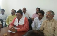 विधायक नरेश कौशिक ने की पत्रकार वार्ता - विधायक कौशिक का ग्राम स्वराज अभियान के अंर्तगत रविवार से ग्रामीण दौरा शुरू