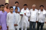 कौषलेंद्र मूक बधिर केंद्र को विधायक ने दिया दो लाख का आर्थिक सहयोग