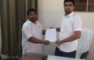 सामाजिक कार्यकर्ता राहुल मंडोरा ने ई ओ अपूर्व चौधरी को अवैध अतिक्रमण हटाने के लिए दिया ज्ञापन