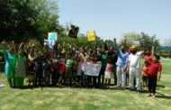 गीताश्री ने धरती दिवस पर निकाली रैली