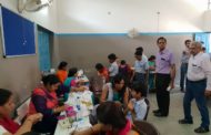 शहर के मोहन नगर स्थित विजया सीनियर सेकेंडरी स्कूल में खसरा और रूबेला टीकाकरण अभियान का किया शुभारंभ ।