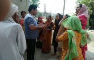 दयानन्द नगर की महिलाओं ने रखी पार्षद सैनी के सामने अपनी समस्या,सैनी बोले दयानन्द नगर से राजनितिक नहीं पारिवारिक रिश्ता--सैनी
