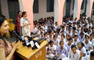 राजकीय कन्या वरिष्ठ माध्यमिक विद्यालय में अंतर्राष्ट्रीय मासिक धर्म स्वच्छता दिवस के उपलक्ष में स्वास्थ्य परिचर्चा का किया गया आयोजन।