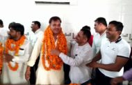 समुंदर सहवाग को चुना गया बहादुरगढ पार्षद संघ का प्रधान