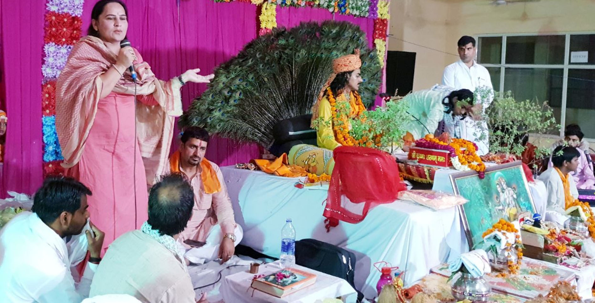 श्रीमद्भागवत कथा के सुमिरण से होता है पूरी मानव जाति का कल्याण : डा. नीना सतपाल राठी