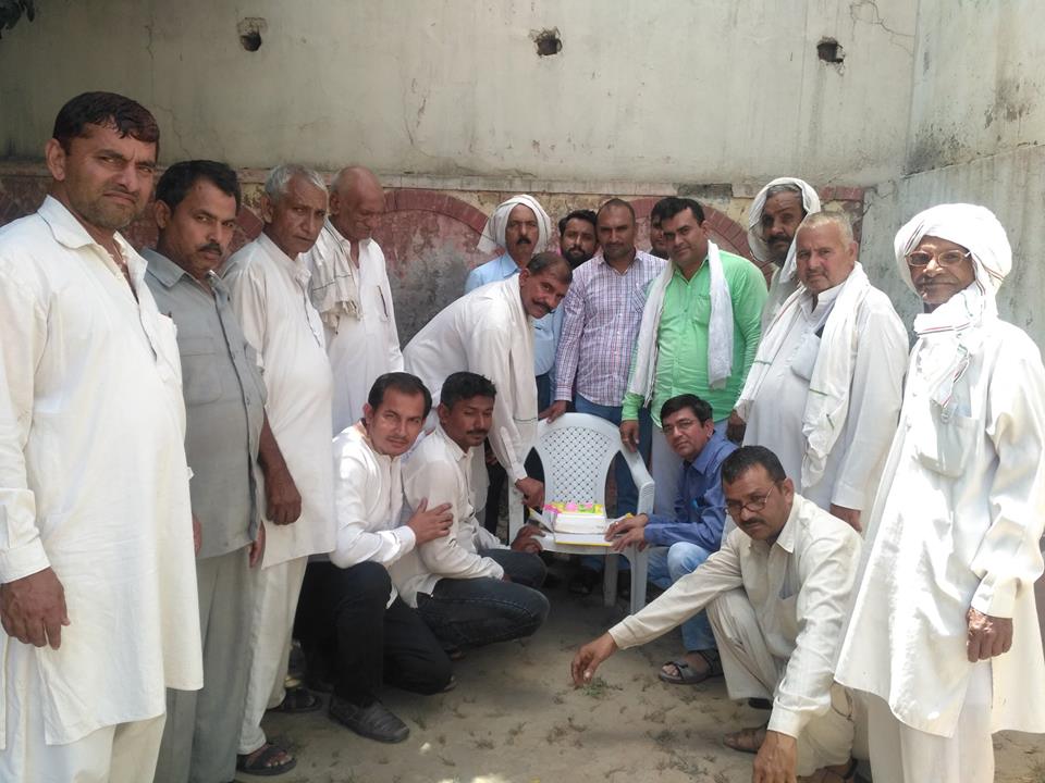 पूर्व विधायक कार्यालय पर धूमधाम से मनाया राहुल गांधी का जन्मदिन