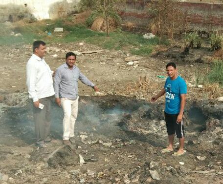 पार्षद युवराज ने की प्रदूषण फैलाने वाली तीन फैक्टरियों की शिकायत
