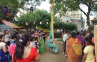 अग्रवाल कॉलोनी में महिला सत्संग मंडली द्वारा हर्षोल्लास से मनाया गया तीज उत्सव।