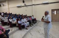 स्थानीय मारूति प्रशिक्षण संस्थान में वन लाइफ सड़क सुरक्षा सप्ताह के अंतिम दिन सड़क सुरक्षा एवं यातायात नियमों बारे भारी वाहन चालकों को किया गया जागरूक ।