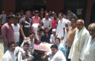 कार्यकर्ताओं ने केक काटकर मनाया पूर्व विधायक राजेंद्र जून का जन्मदिन