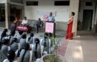 शहर के माल गोदाम रोड स्थित वैश्य आर्य कन्या वरिष्ठ माध्यमिक विद्यालय में नेशनल प्लान आफ एक्शन कैलेंडर के अन्तर्गत बाल अधिकारों एवं संरक्षण पर कानूनी जागरूकता शिविर का किया गया आयोजन ।