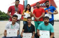 दिल्ली में हुई प्रतियोगिता में छाए बहादुरगढ़ के हुडा जिमखाना क्लब के खिलाड़ी।