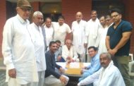 पूर्व विधायक कार्यालय में मनाया गया पूर्व सीएम हुड्डा का जन्मदिन