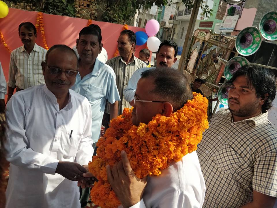बाग वाला मोहल्ला में महर्षि वाल्मीकी जयंती मनाई धूमधाम  से