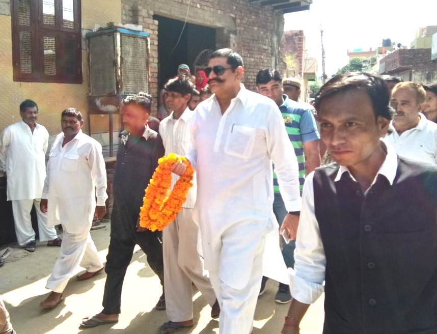 भाजपा ने की युवाओं से वादाखिलाफी: राजेंद्र जून * पूर्व विधायक राजेंद्र जून का युवाओं ने किया अभिनंदन