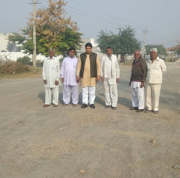 प्रेस-नोट--टूटे हुए हुडा मार्किट वाले रोड को जल्द बनाया जायेगा--सैनी