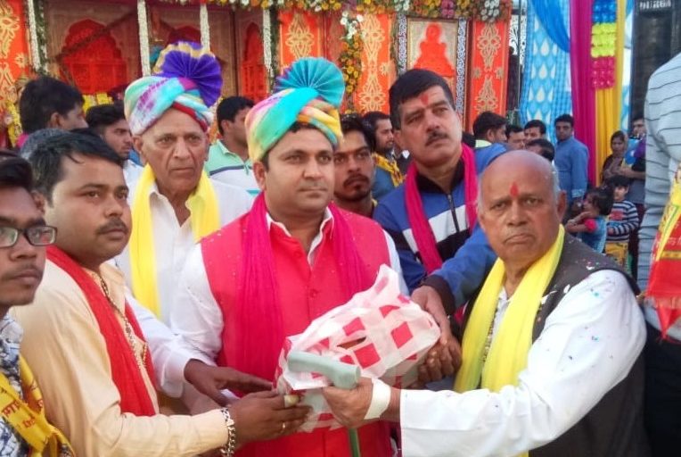 भक्तों के सभी संकट दूर करते है श्याम प्रभु खाटू वाले : नवीन बंटी * श्री श्याम नवज्योति मंडल द्वारा आयोजित महोत्सव में की शिरकत