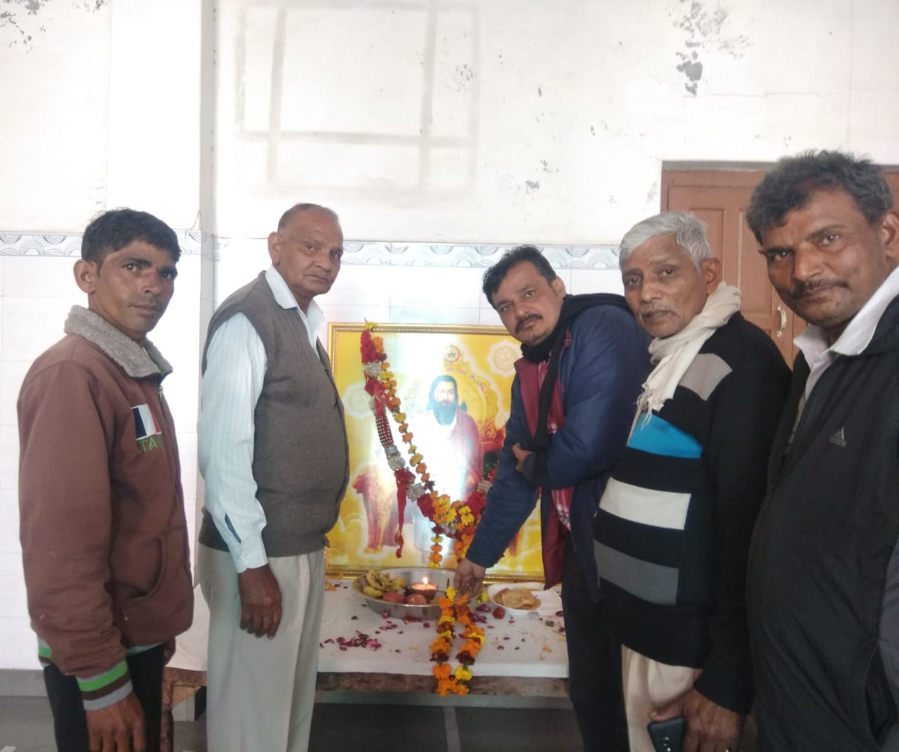 गुरू रविदास की शिक्षाएं समाज के लिए प्रेरणा स्रोत : रमेश राठी * 7 बिस्वा जटवाड़ा में मनाई गई रविदास जयंती व हुआ भंडारा