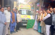 नि:शुल्क चिकित्सा सेवा पुण्य का कार्य: पवन वर्मा * पवन वर्मा ने चलायमान औषधालय को किया खाटू धाम रवाना * रिंगस में 13 से 17 मार्च तक लगेगा उपचार सेवा शिविर