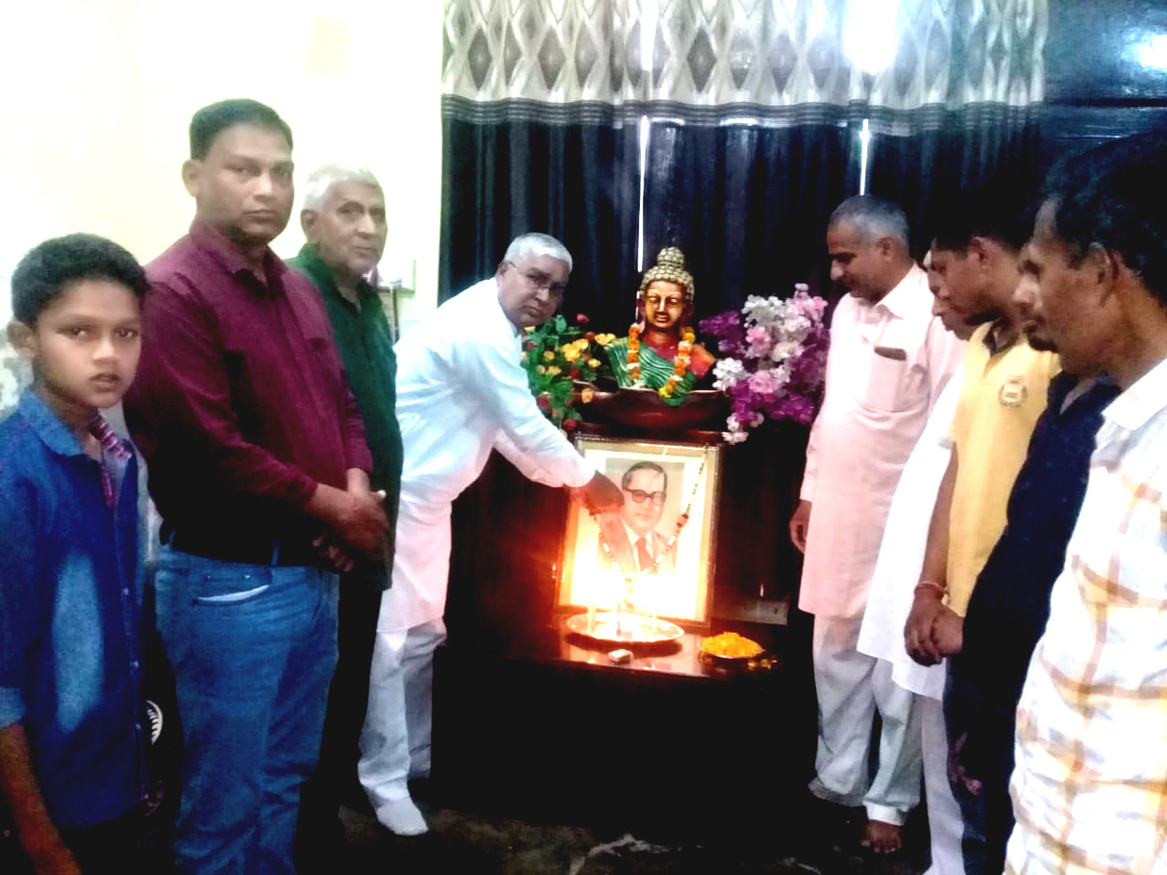 बाबा साहेब ने सभी को दिए समान अधिकार: आजाद सिंह तूर * डॉ. अम्बेडकर फाउंडेशन सांखोल ने बाबा साहेब की जयंती धूमधाम से मनाई