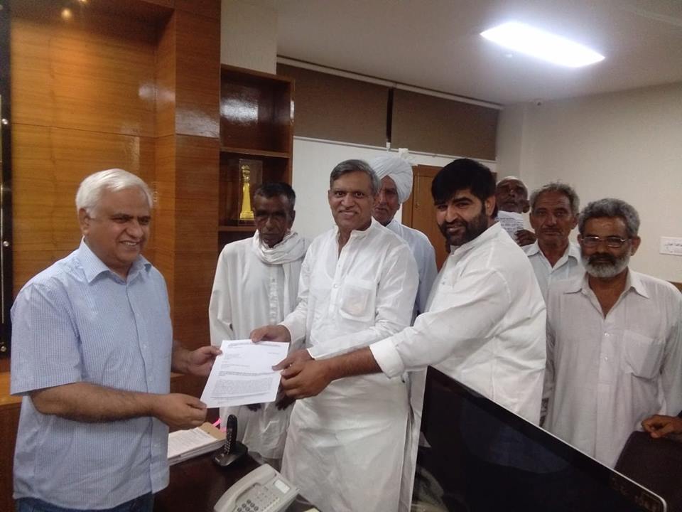 किसानों ने सरकार को दिया दो दिन का अल्टीमेटम, न्याय नही मिला तो रोकेंगे गुरुग्राम व मेवात नहर।