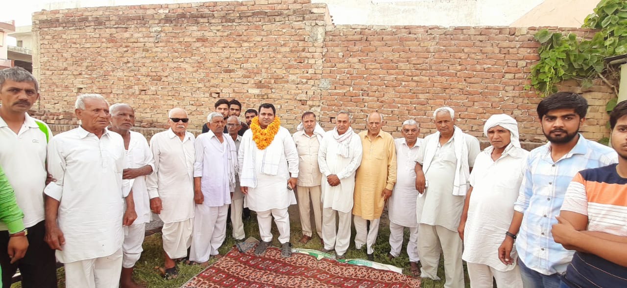 विधानसभा चुनाव में 75 प्लस सीटें जीतेगी भाजपा: नवीन * नवीन सोलधा ने शक्ति नगर में चलाया जनसंपर्क अभियान