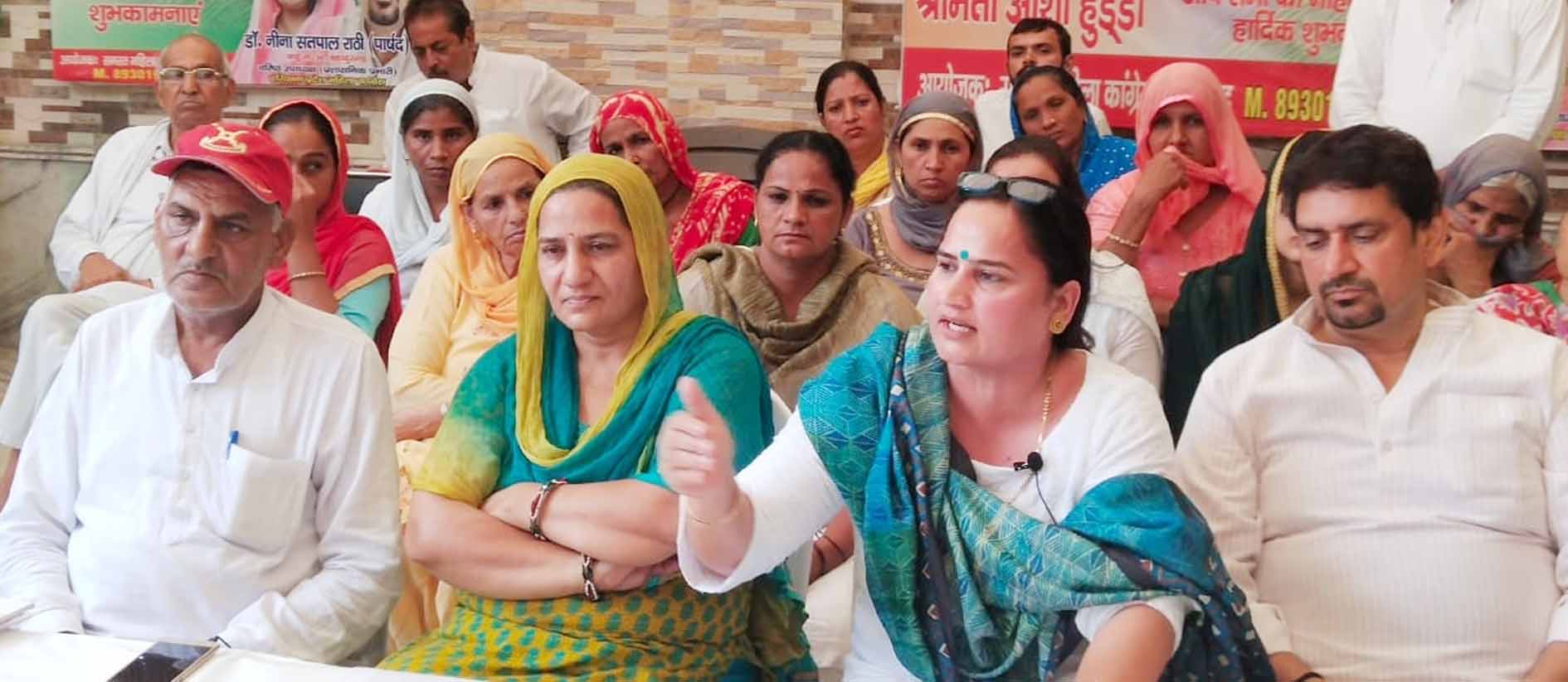 40 लाख का सफाई का खर्चा 3 साल में पहुंचा सवा 2 करोड़ : डा. नीना सतपाल राठी -शहर में सफाई के नाम पर नगर परिषद के खजाने की सफाई जारी -अब यूजर चार्ज लगाकर जनता की जेब पर डाला डाका