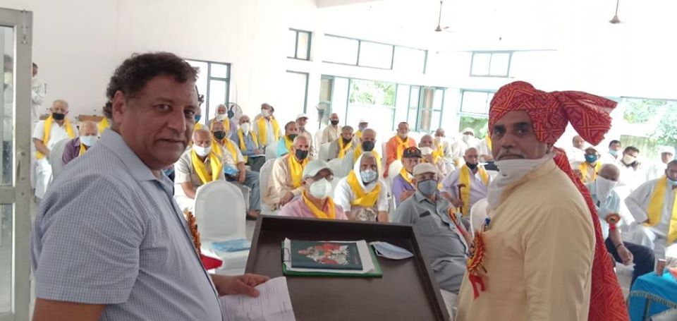 सार्थक सेवा समिति ने अंतरराष्ट्रीय वृद्धजन दिवस पर वृद्धजनों को किया सम्मानित
