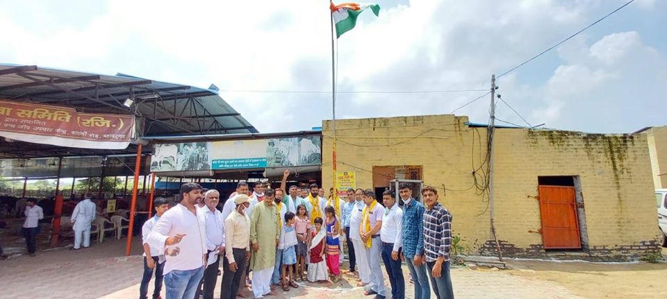गौधन सेवा समिति ने धूमधाम से मनाया स्वतंत्रता दिवस समारोह।