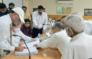 किसान नेता सतीश छिकारा के साथ आसौदा व आस पास के ग्रामीण जनहित की मांगो के लिए सांसद अरविन्द शर्मा से मिले -केएमपी के साथ-साथ रेलवे कॉरिडोर की प्रस्तावना पर सांसद अरविंद शर्मा ने ग्रामीणों को किया आश्वस्त : सतीश छिकारा
