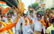 राम भक्तों की भावनाओं का हुआ सम्मान : कौशिक - पूर्व विधायक नरेश कौशिक के नेतृत्व में निकली विजय शोभा यात्रा