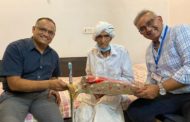 95 साल के वृद्ध ने जीवन ज्योति अस्पताल की टीम की मदद से कोरोना को मात देकर दिया जिंदादिली का परिचय