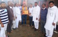 गौधन सेवा समिति ने किया सीए सचिन दीक्षित को किया सम्मानित