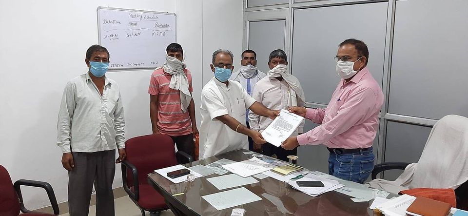 जनहित के लिए किसानों के हितों की लड़ाई यूं ही लड़ते रहेंगे : किसान नेता सतीश छिकारा,  भारतीय किसान संघ जिला अध्यक्ष सतीश छिकारा ने विभिन्न मांगों को लेकर सीटीएम व डीडीए को ज्ञापन सौंपा