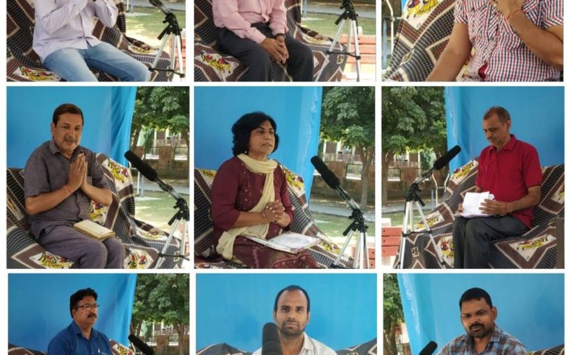 विवेकानंद पार्क में हुआ काव्योत्सव का आयोजन