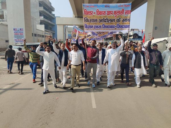 छिल्लर-छिकारा खाप ने आंदोलनरत किसानों को दिया समर्थन