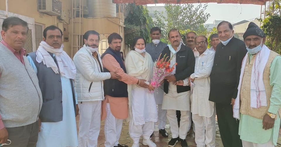 -भाजपा महिला मोर्चा की नवनियुक्त जिलाध्यक्ष बनने पर डॉ. नीना राठी का पार्टी नेताओं व कार्यकर्ताओं ने किया जोरदार स्वागत