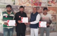 श्री श्याम लोकहित समिति द्वारा उपमंडल के गांव जगरतपुर में किया किया गया एक स्वैच्छिक रक्तदान शिविर का आयोजन।