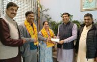 एचएल सिटी के निदेशक राकेश जून ने श्रीराम मंदिर निर्माण में दिया 11 लाख का योगदान, राष्ट्रीय सेवा भारतीय के राष्ट्रीय संगठन मंत्री सुधीर कुमार की मौजूदगी में सहयोग