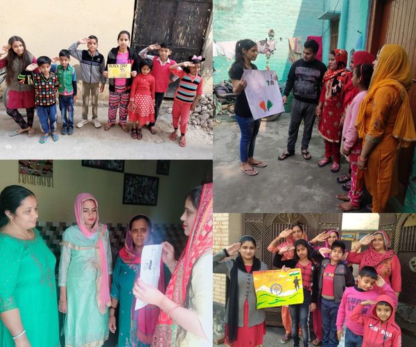 भावी अध्यापिकाओं ने पुलवामा आतंकी हमले में शहीद सैनिकों को श्रद्धांजलि तथा समाज में देश सेवा के लिए फैलायी जागरूकता: डॉ. आशा शर्मा