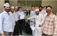 आम आदमी पार्टी बहादुरगढ़ इकाई ने मुख्यमंत्री हरियाणा के नाम वार्ड 9 ,10 व 11 की समस्याओं को लेकर एसडीएम बहादुरगढ़ को सौंपा ज्ञापन।