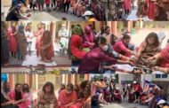 नव वर्ष पर यज्ञ में आहुति देकर की कोरोना से छुटकारे की दुआ।