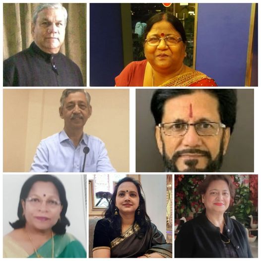 वरिष्ठ नागरिक काव्य मंच की मासिक गोष्ठी का आयोजन